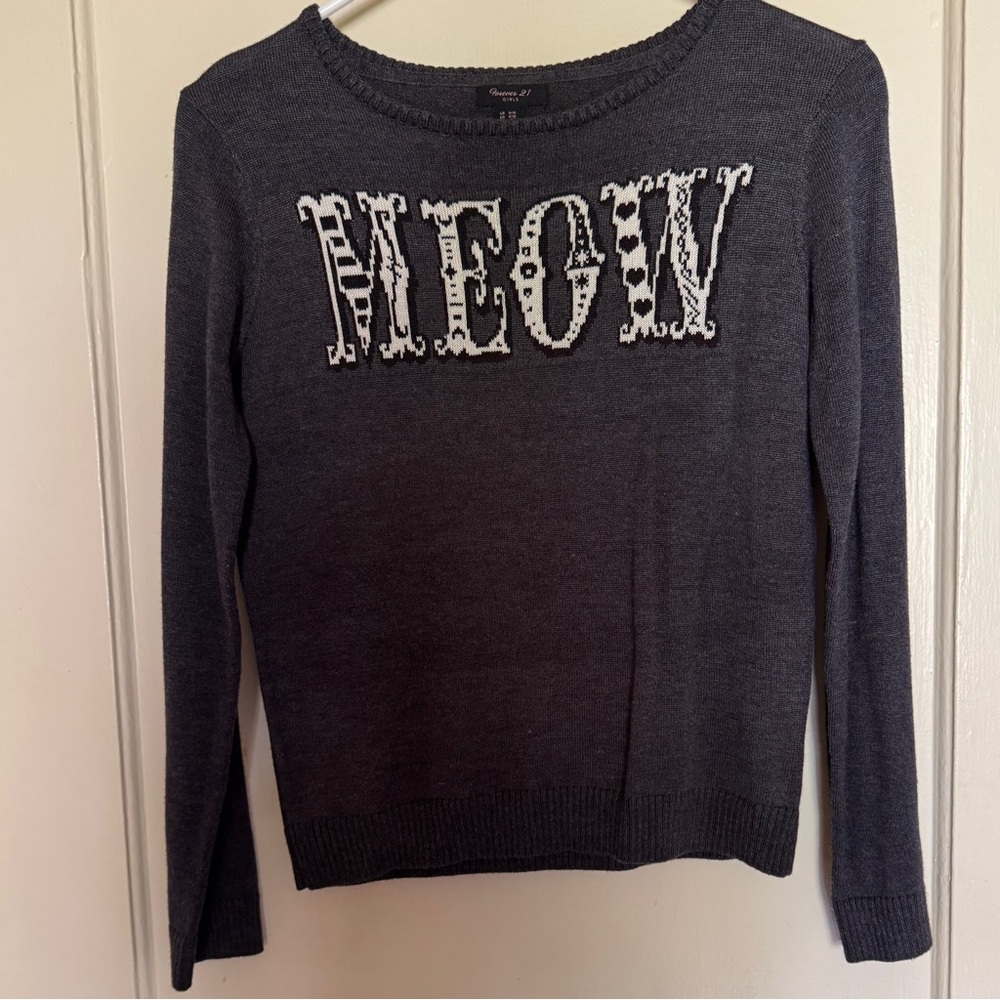 MEOW Sweater ❤️